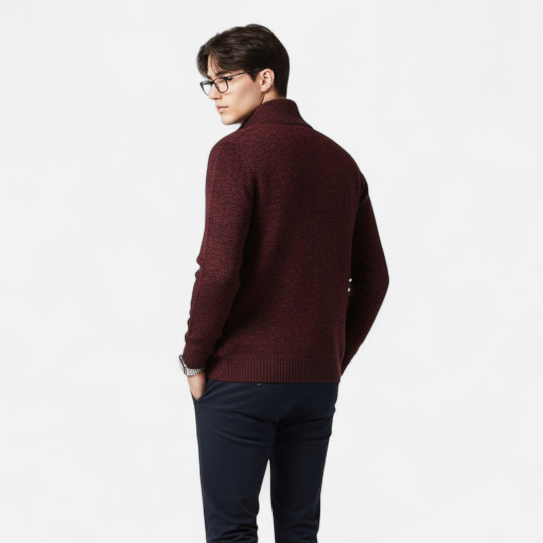 NOMU Lifestyle | Men’s Knitted Zip Cardigan