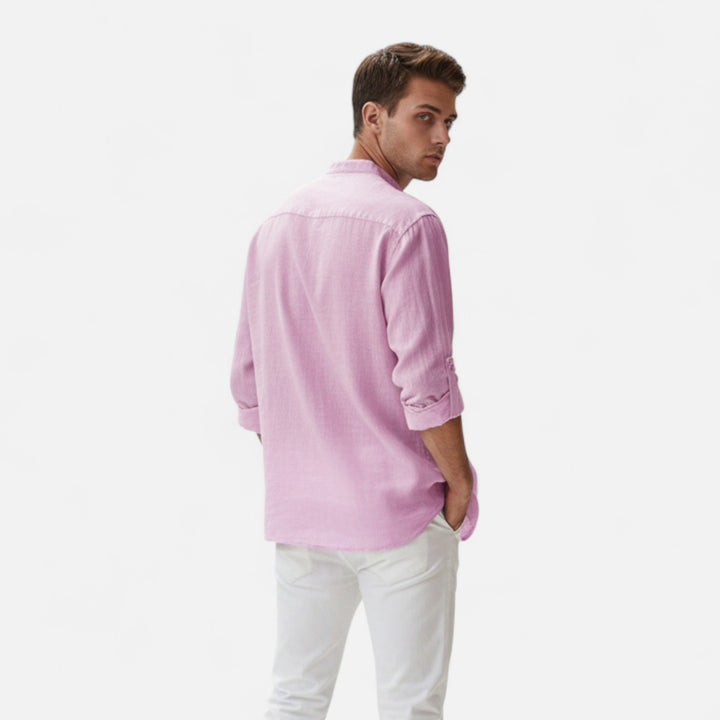 NOMU Lifestyle | Men’s Linen Beach Shirt