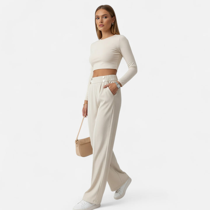 NOMU Lifestyle | Women’s Straight Leg Pants – Classic Refinement
