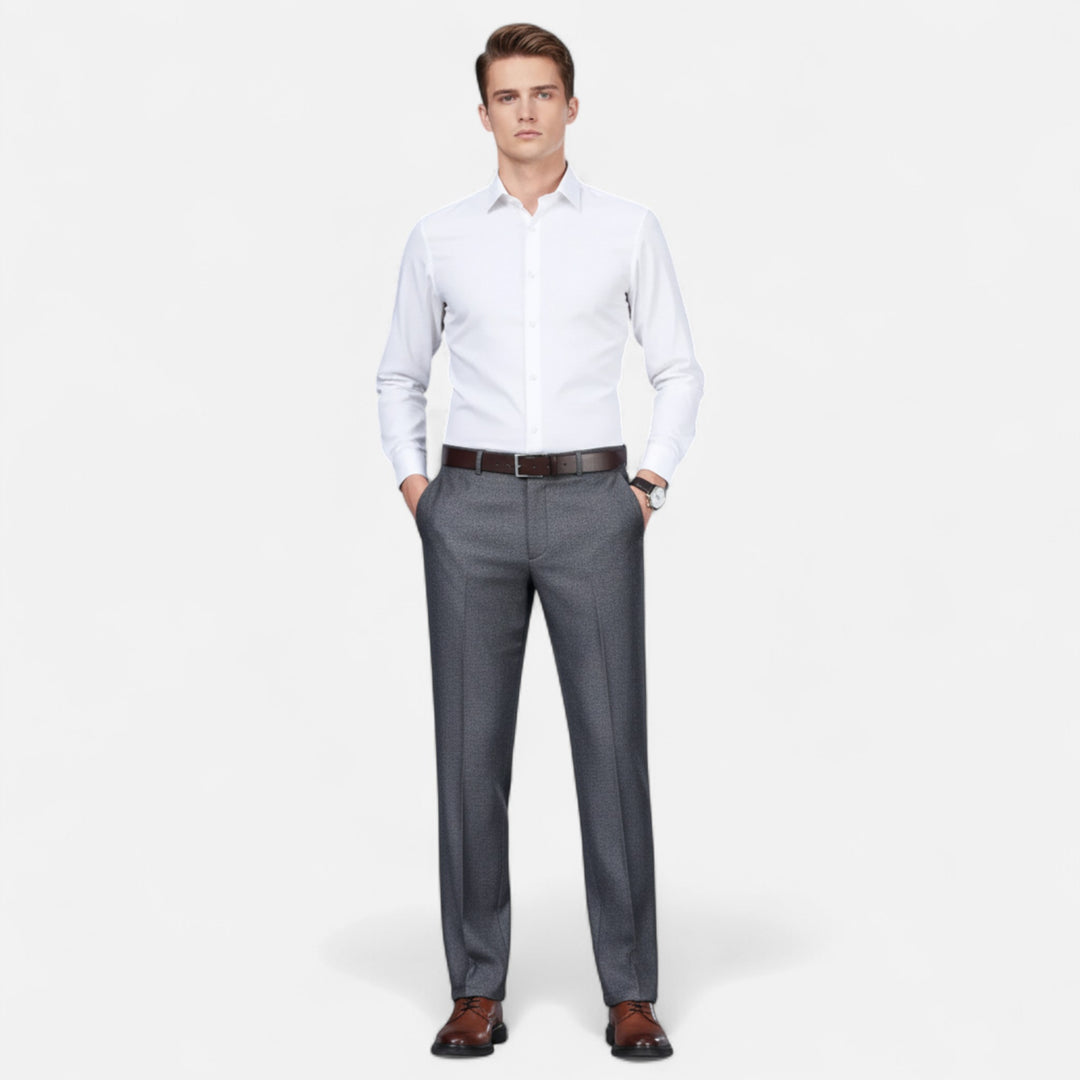 NOMU Lifestyle | Men’s Timeless Straight Cut Suit Trousers