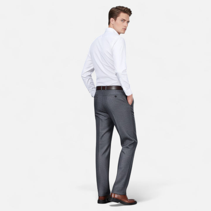 NOMU Lifestyle | Men’s Timeless Straight Cut Suit Trousers