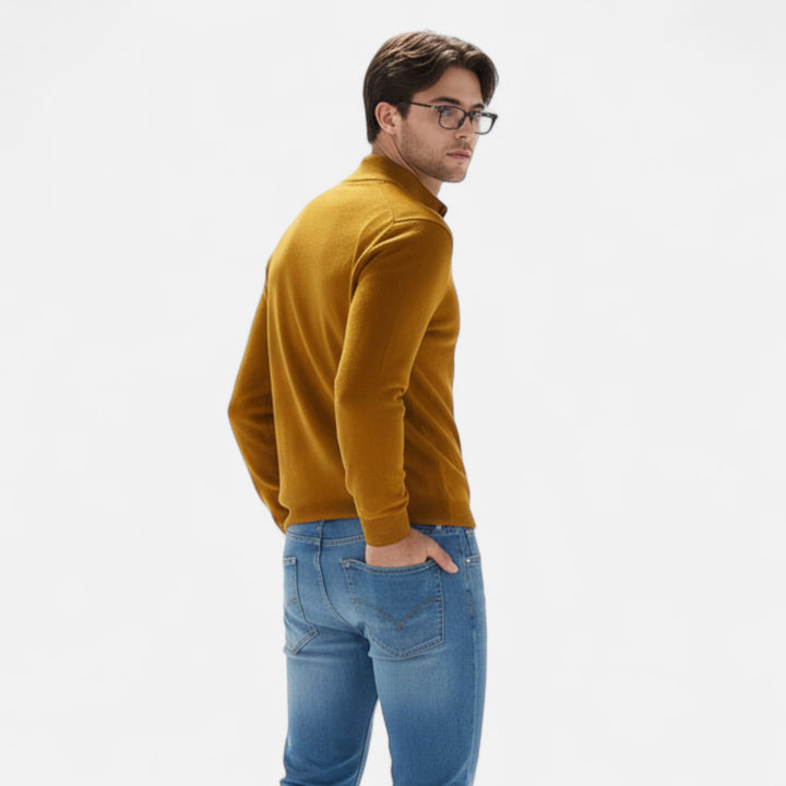 NOMU Lifestyle | Men’s Oversized Half Zip Sweater