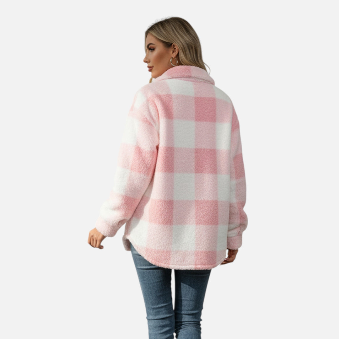 NOMU Lifestyle | Women’s Plush Fleece Coat – Timeless Elegance