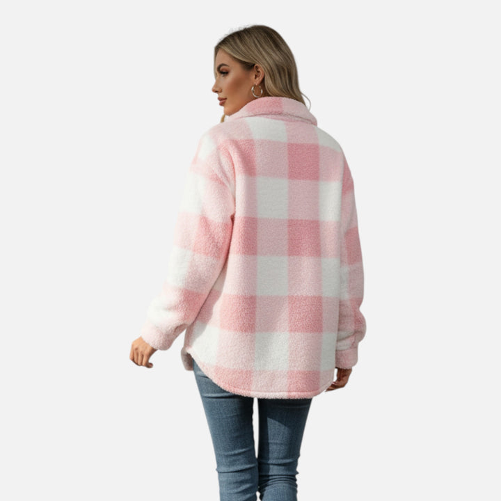 NOMU Lifestyle | Women’s Plush Fleece Coat – Timeless Elegance