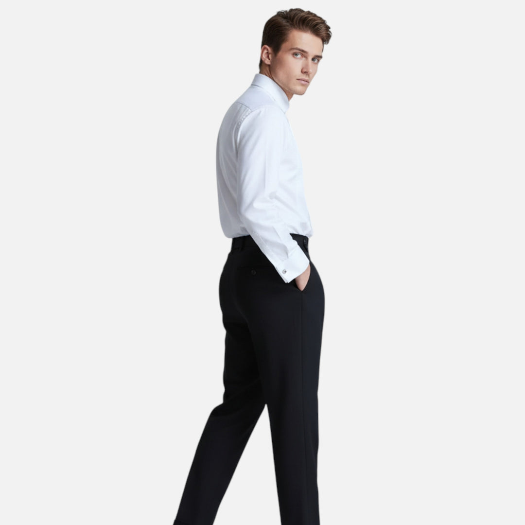 NOMU Lifestyle | Men’s High Waist Formal Dress Trousers