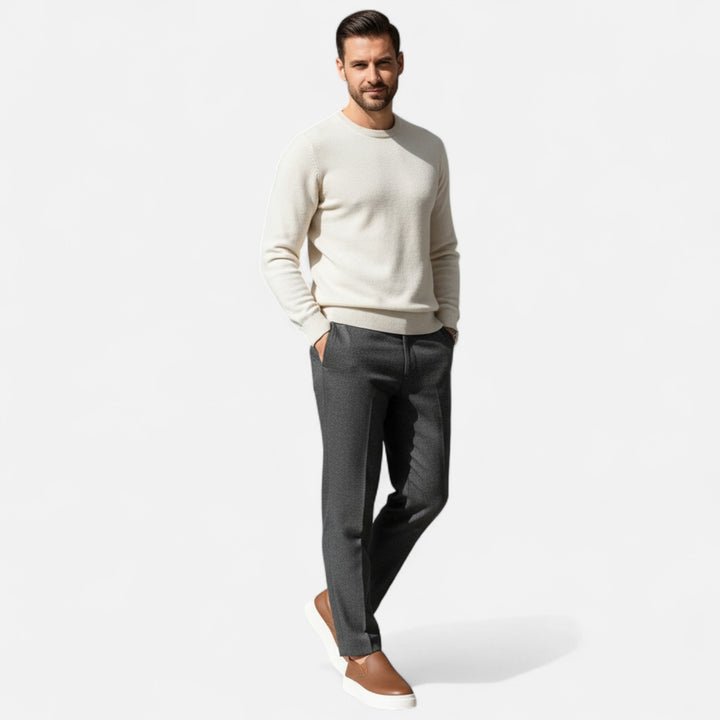 NOMU Lifestyle | Men’s Leather Casual Sneakers – Refined Comfort