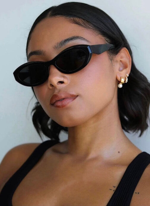 RETRO CAT-EYE SUNGLASSES