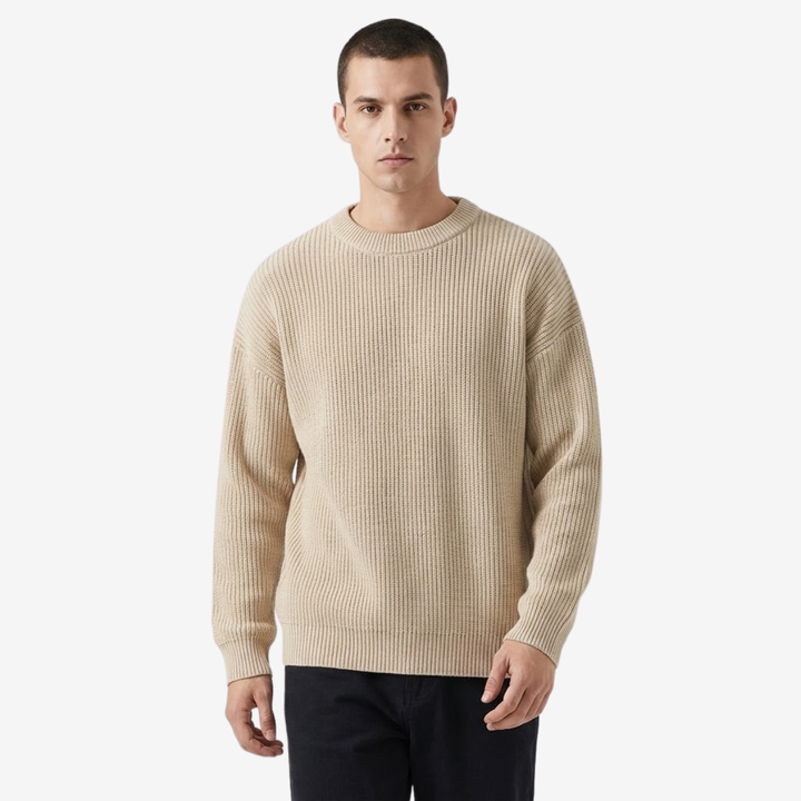 Men’s Knit Sweater – Super Loose Essential