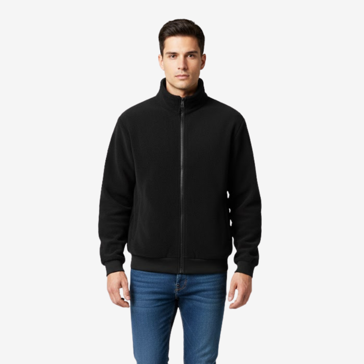 Men’s Fleece-Lined Jacket – Warm Comfort