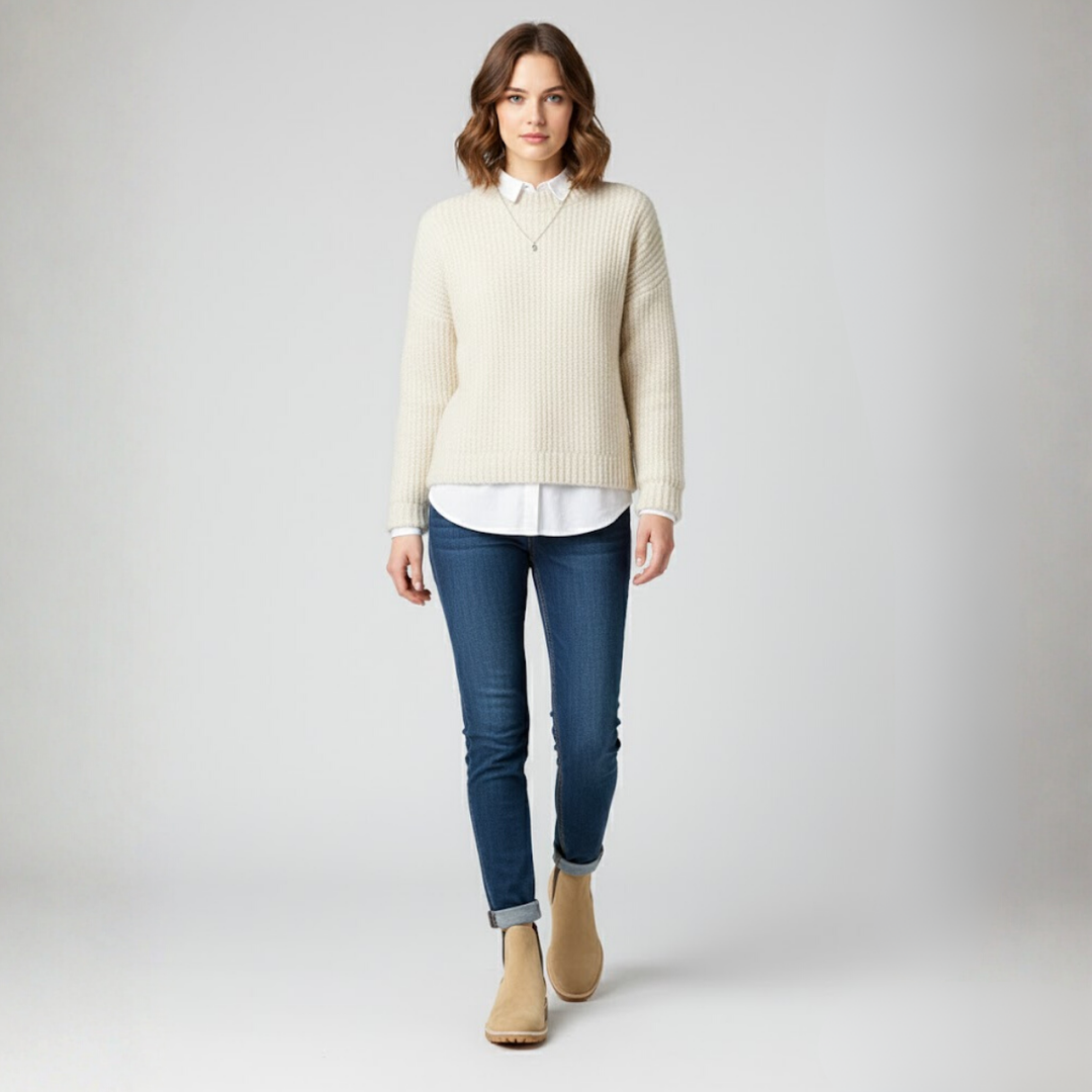 Women's Suede Winter Boot – Minimalist Luxury