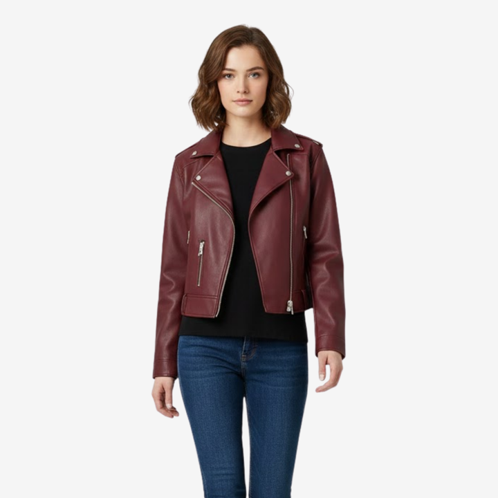 Women’s Short Belted Jacket – Minimalist Trim