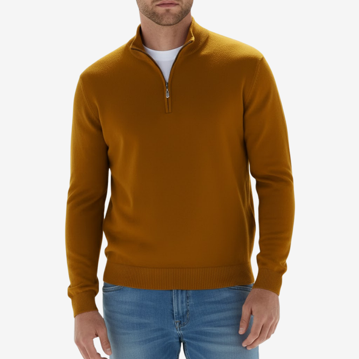 Men’s Oversized Half Zip Sweater