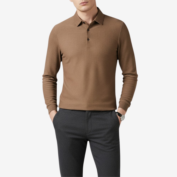 Men’s Knitted Business Polo