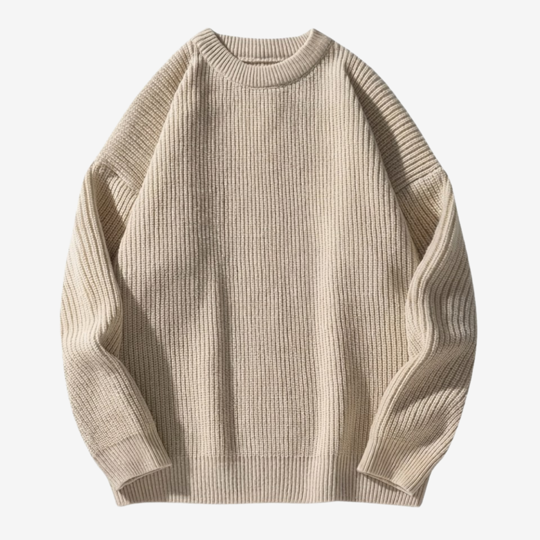 Men’s Knit Sweater – Super Loose Essential