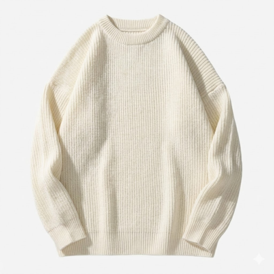 Men’s Knit Sweater – Super Loose Essential