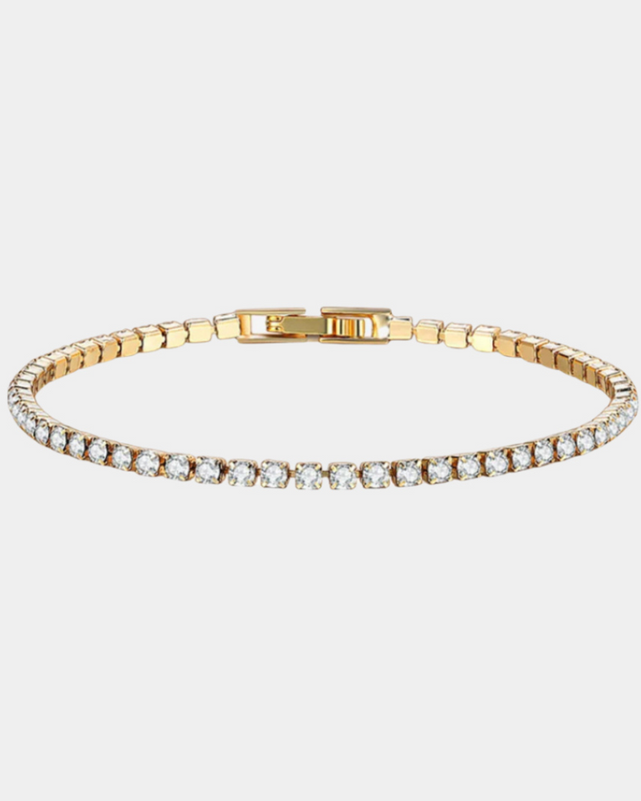 GOLDEN GLEAM TENNIS BRACELET