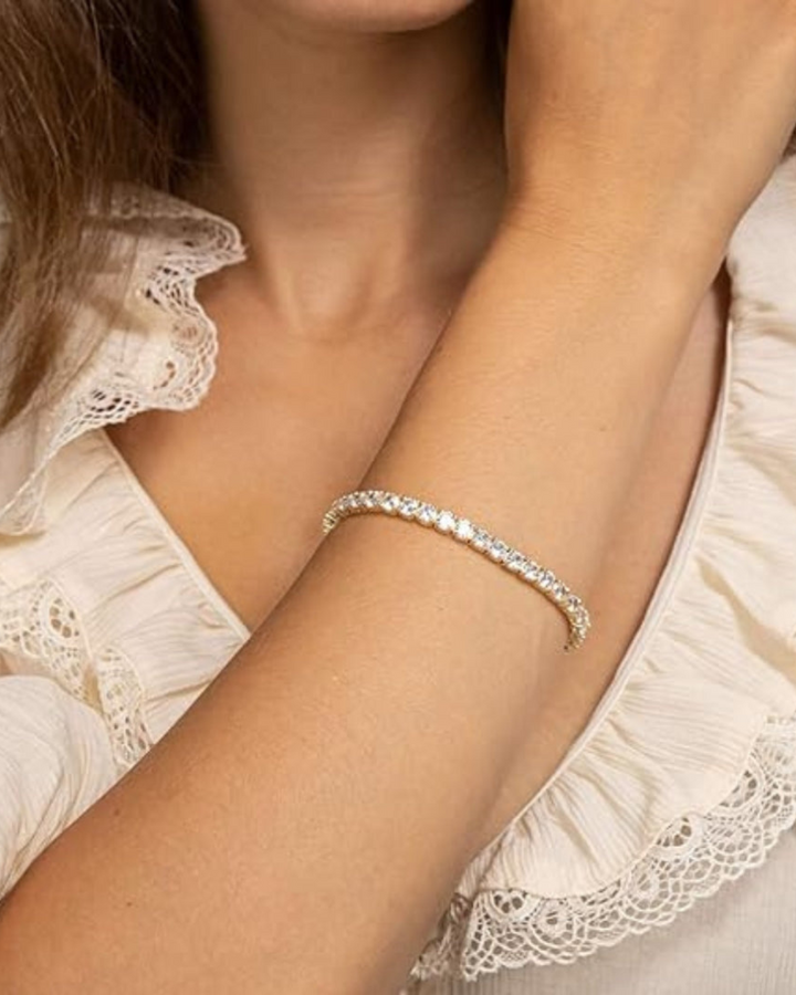 GOLDEN GLEAM TENNIS BRACELET