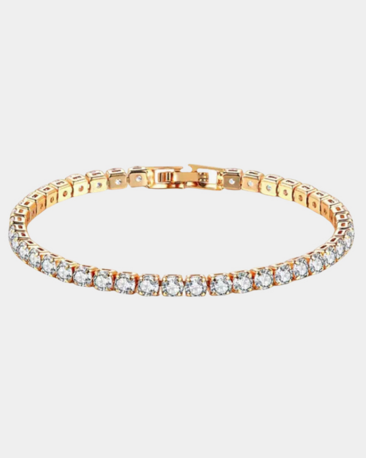 GOLDEN GLEAM TENNIS BRACELET