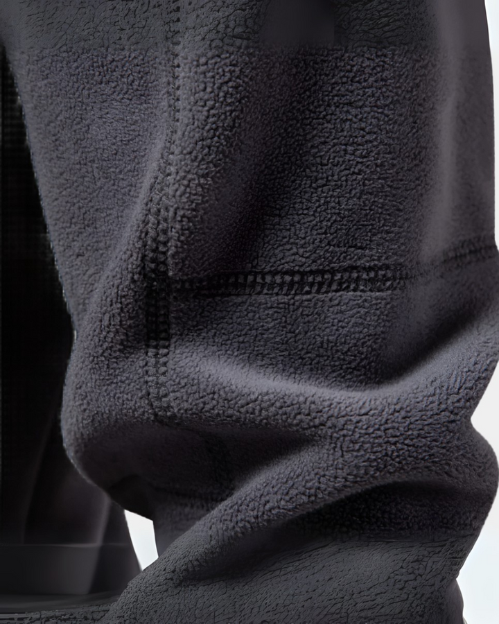 ESSENTIAL FLEECE-PULLOVER MIT HALBEM REISSVERSCHLUSS