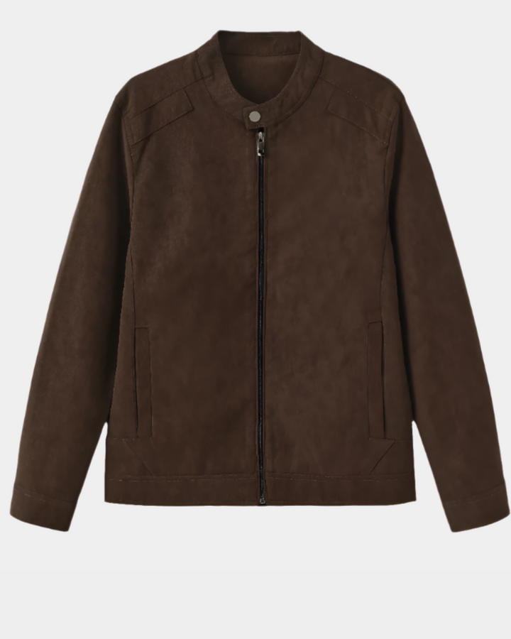 VINTAGE SUEDE BOMBER JACKET