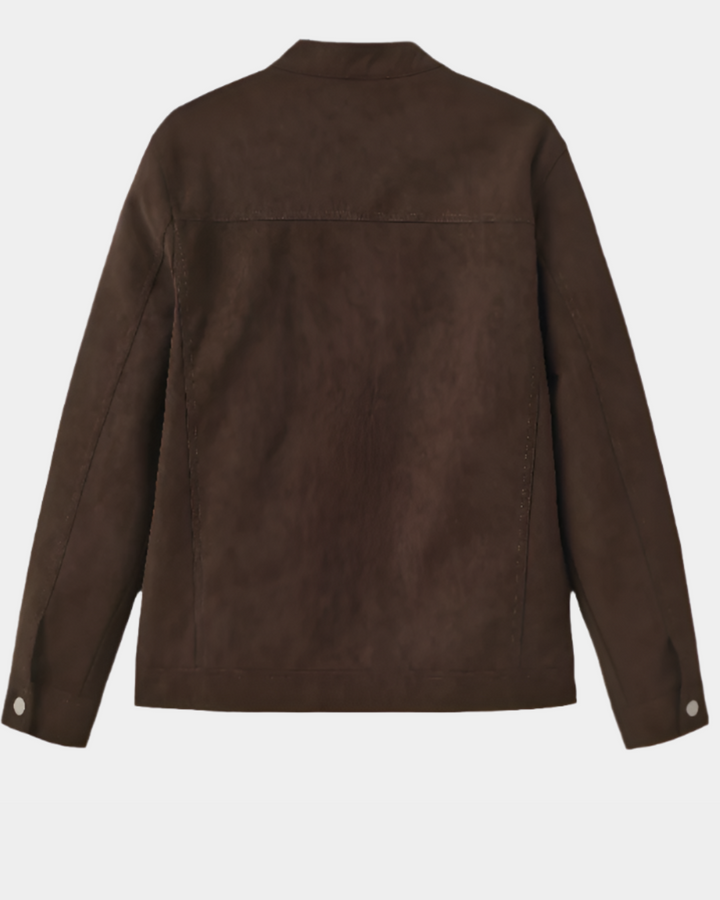 VINTAGE SUEDE BOMBER JACKET