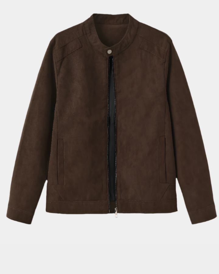 VINTAGE SUEDE BOMBER JACKET
