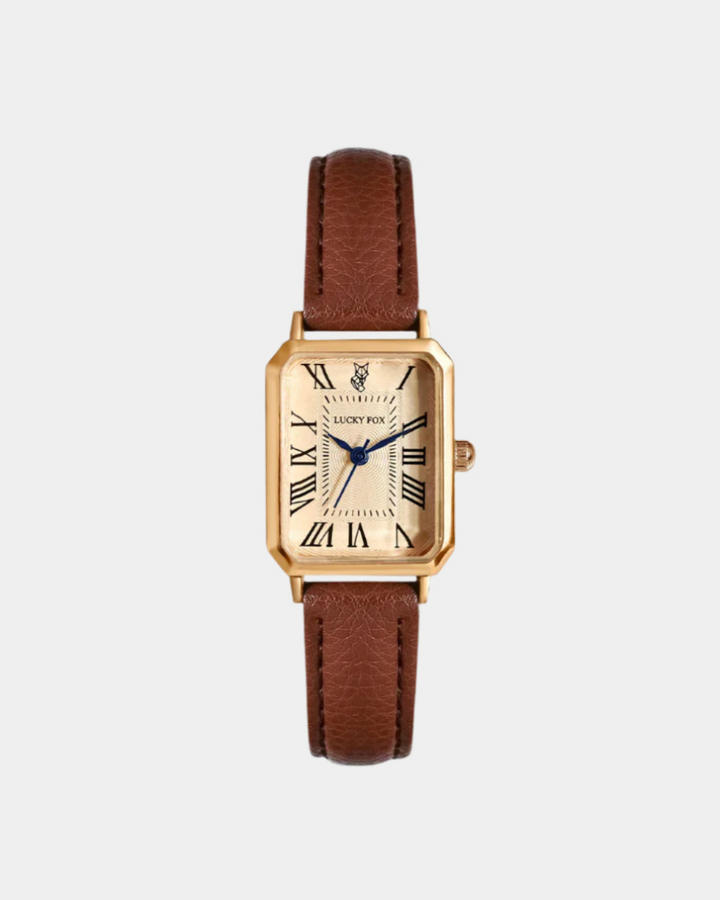 RETRO ELEGANCE STRAP WATCH
