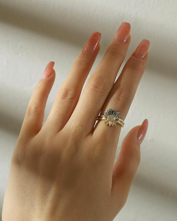 CELESTIAL DUO RING SET