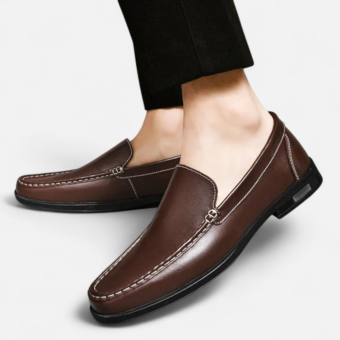 Genuine Leather Loafers for Men