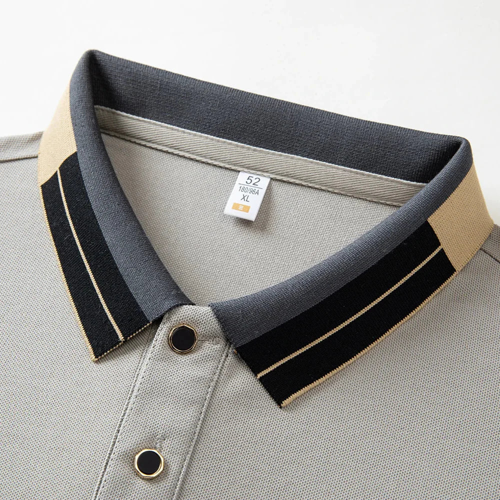 Polo with Color Accents