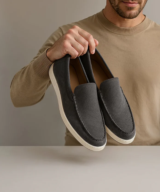 Monaco Suede Loafers