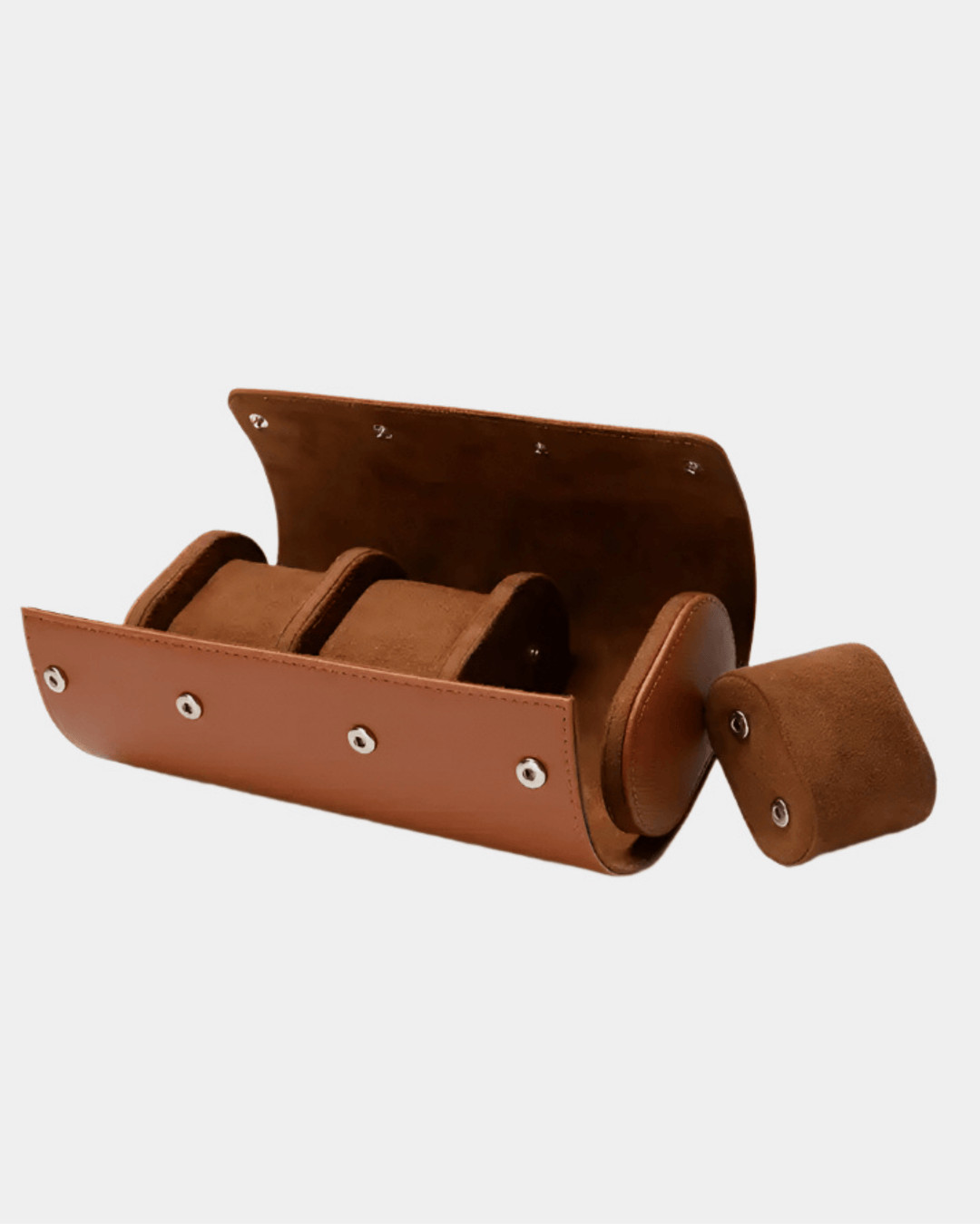 TRAVEL LEATHER WATCH CASE