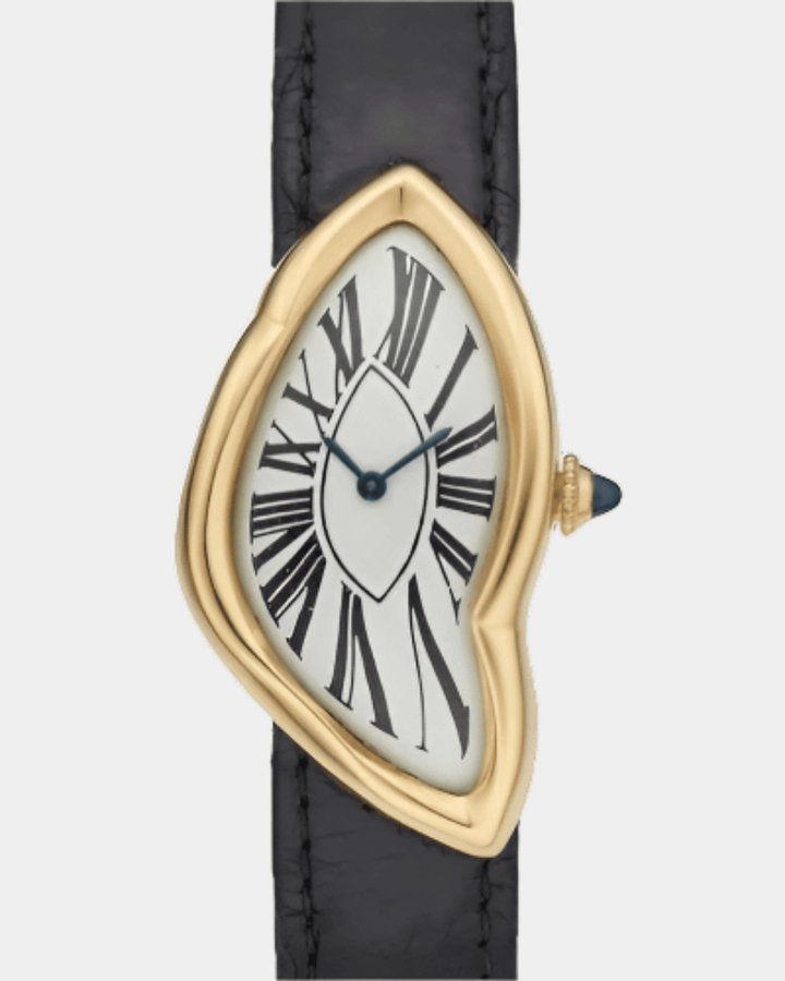 DALI STYLE MELTED FACE WATCH