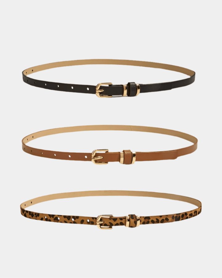 VINTAGE SLIM BELT SET