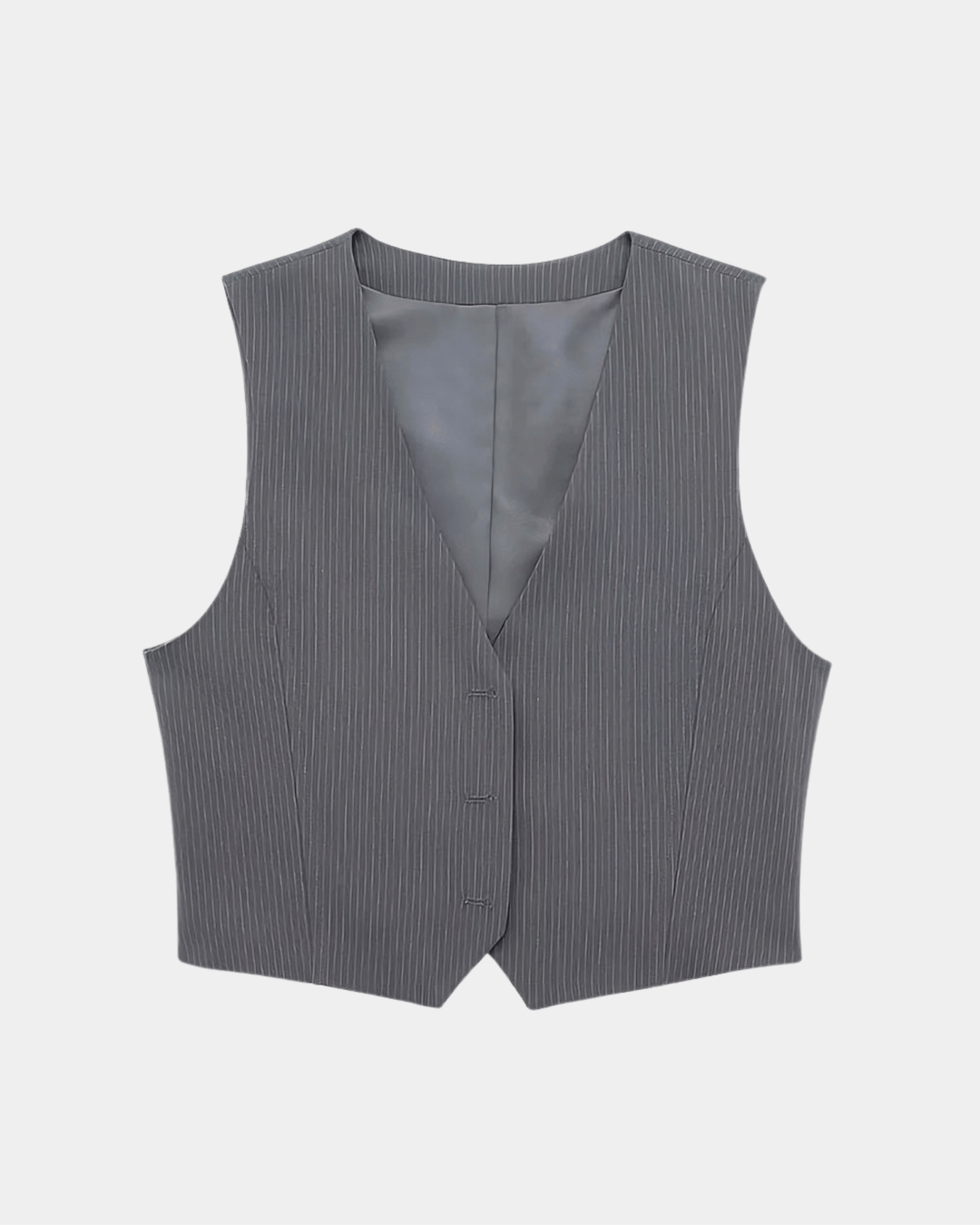 PINSTRIPE VEST AND TROUSERS SET