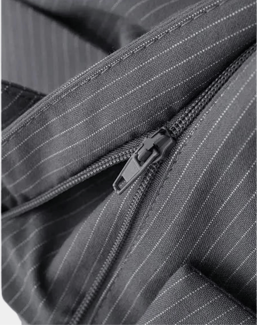 PINSTRIPE VEST AND TROUSERS SET