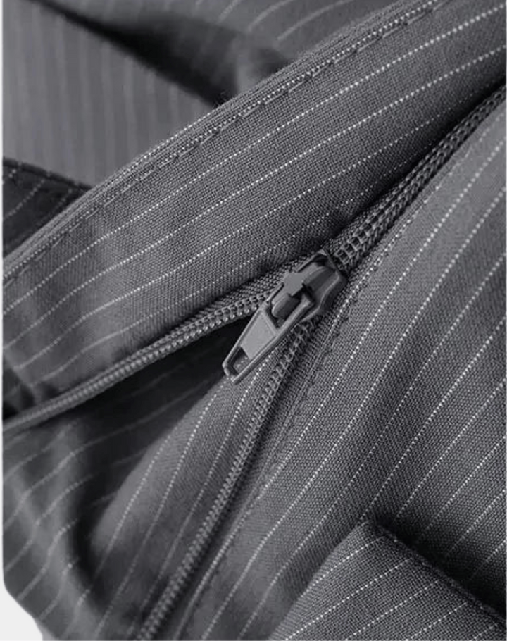 PINSTRIPE VEST AND TROUSERS SET