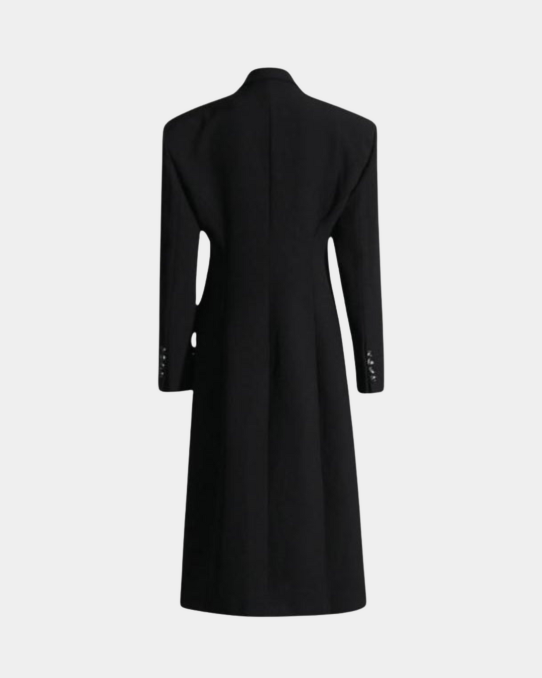 LONG TAILORED DOUBLE-BREASTED COAT