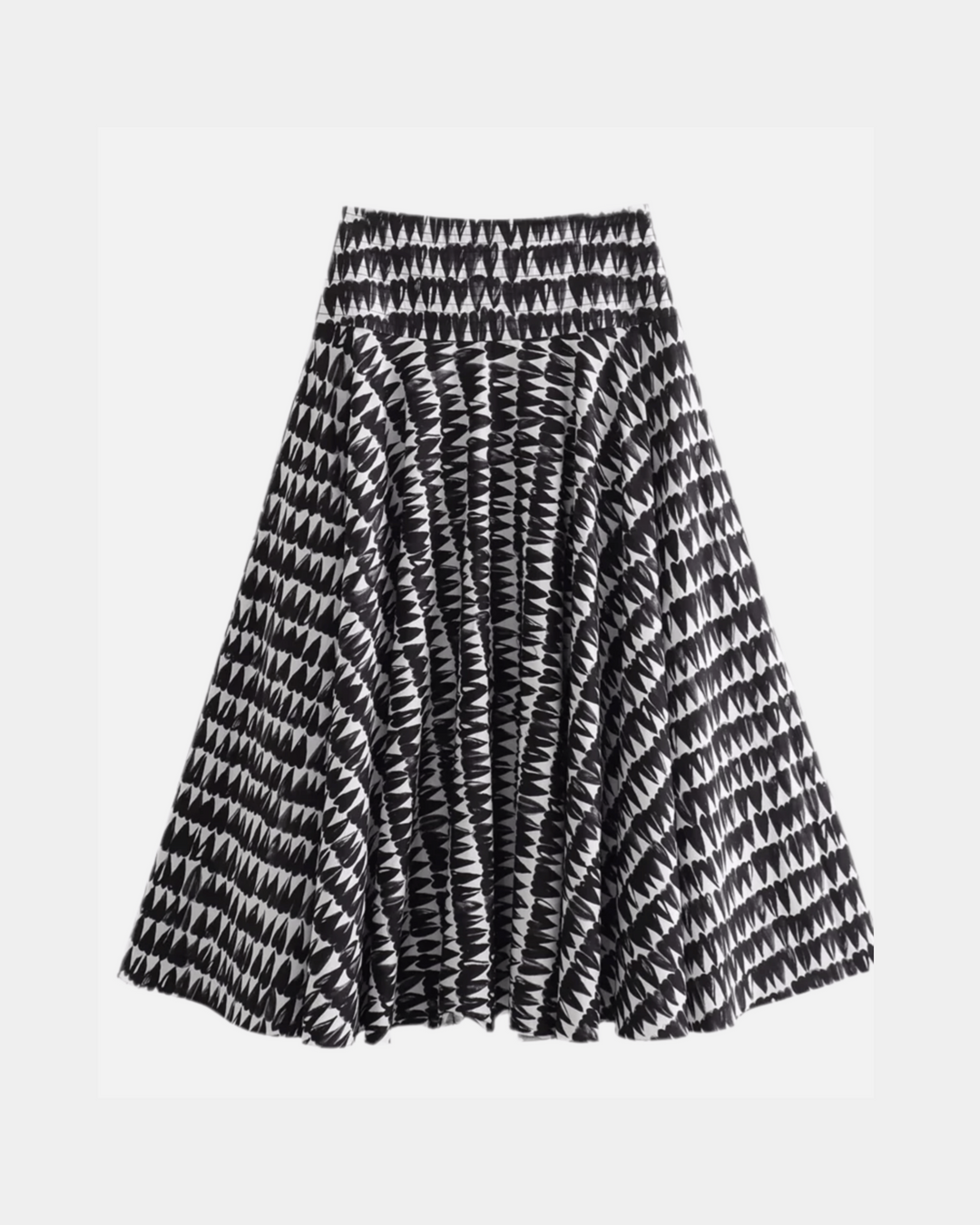 PRINTED CROP TOP AND MIDI SKIRT SET