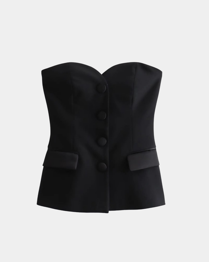 CORSET TOP AND MINI SKIRT SET