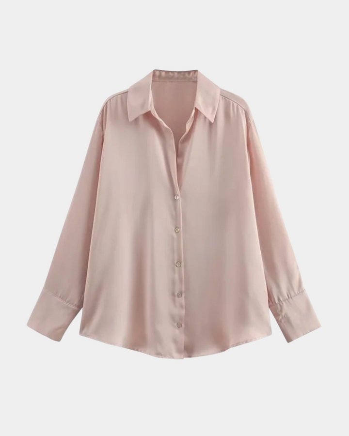 SATIN CLASSIC CHIC SHIRT