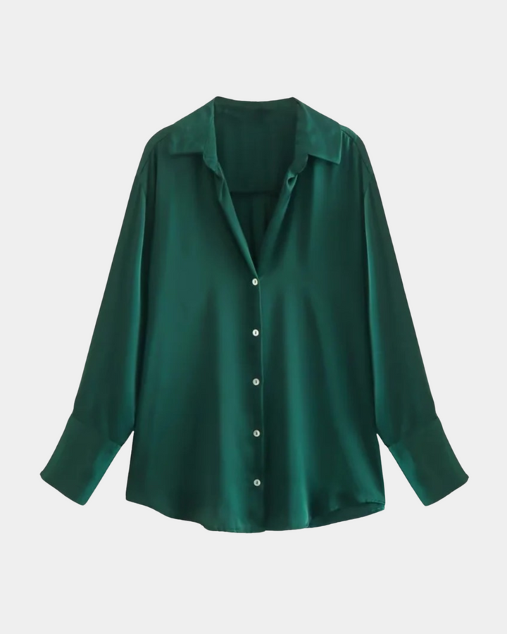 SATIN CLASSIC CHIC SHIRT
