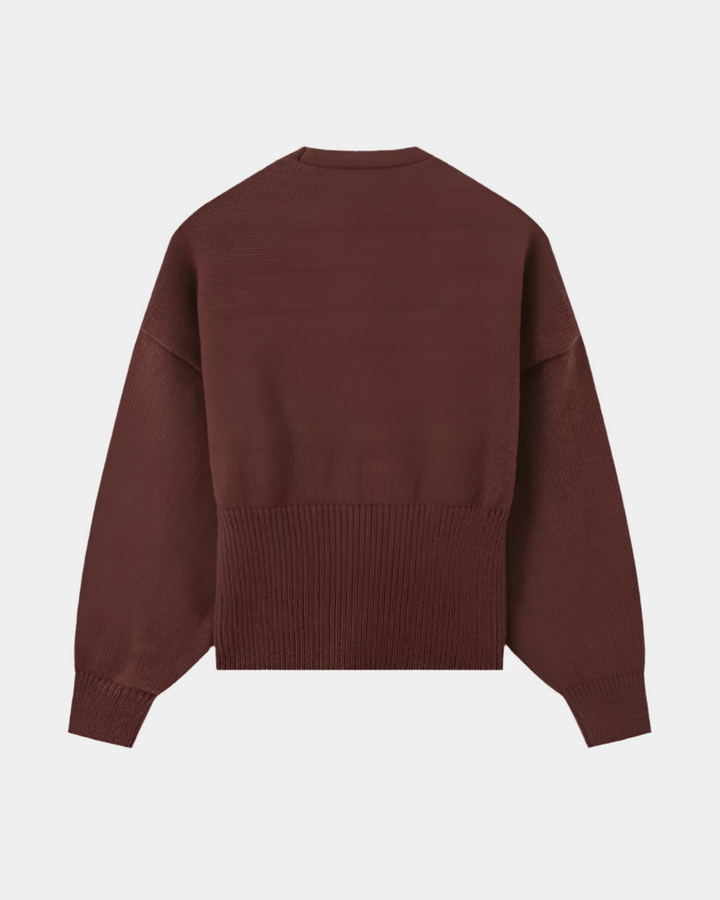 DEEP V SINGLE-BUTTON CARDIGAN