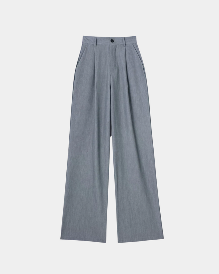 MASSGESCHNEIDERTE HOSE MIT GESCHLITZTEM SAUM