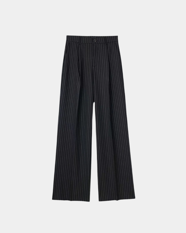 MASSGESCHNEIDERTE HOSE MIT GESCHLITZTEM SAUM