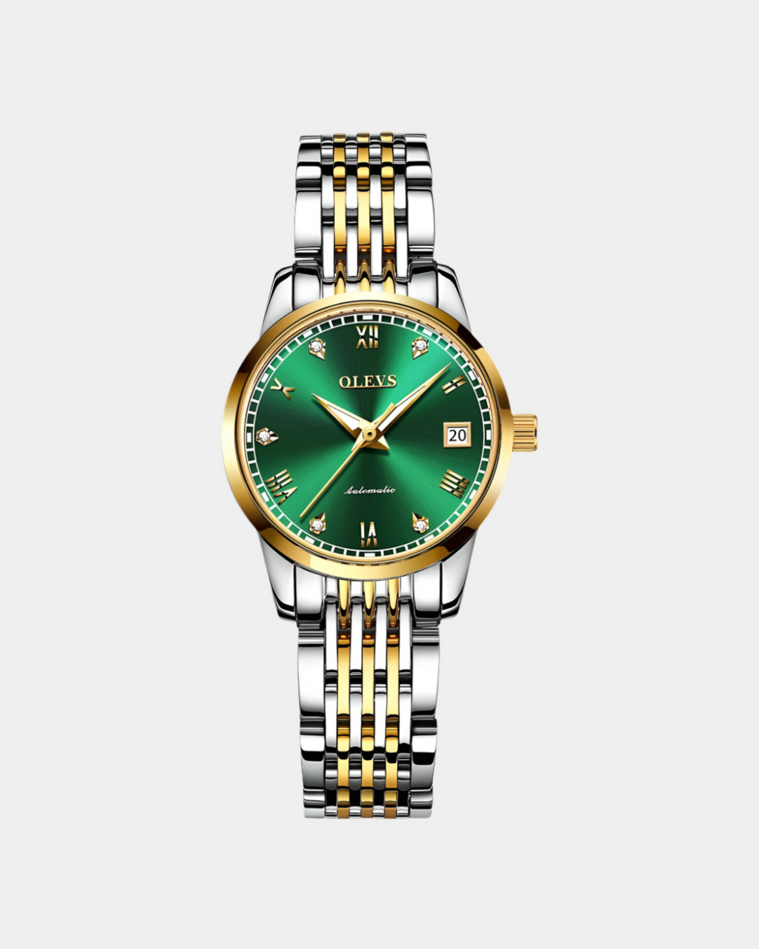 DUAL-TONE LUXURY DIAL WATCH