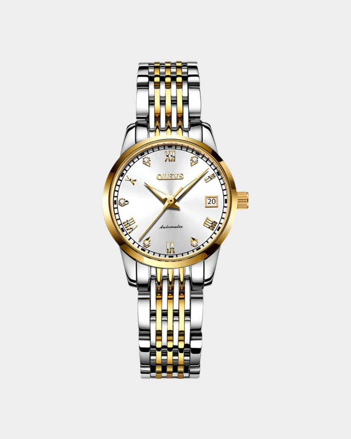 DUAL-TONE LUXURY DIAL WATCH