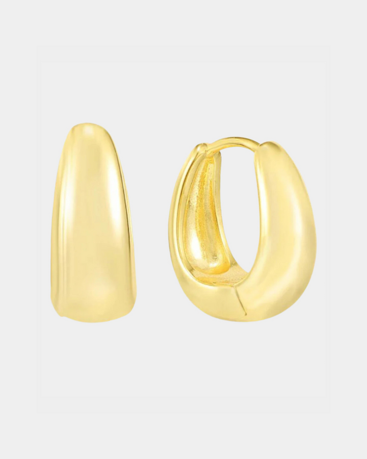 BOLD DOME HUGGIE HOOPS