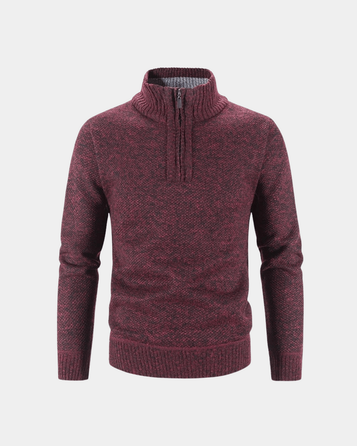 HERITAGE KNIT HALF-ZIP PULLOVER