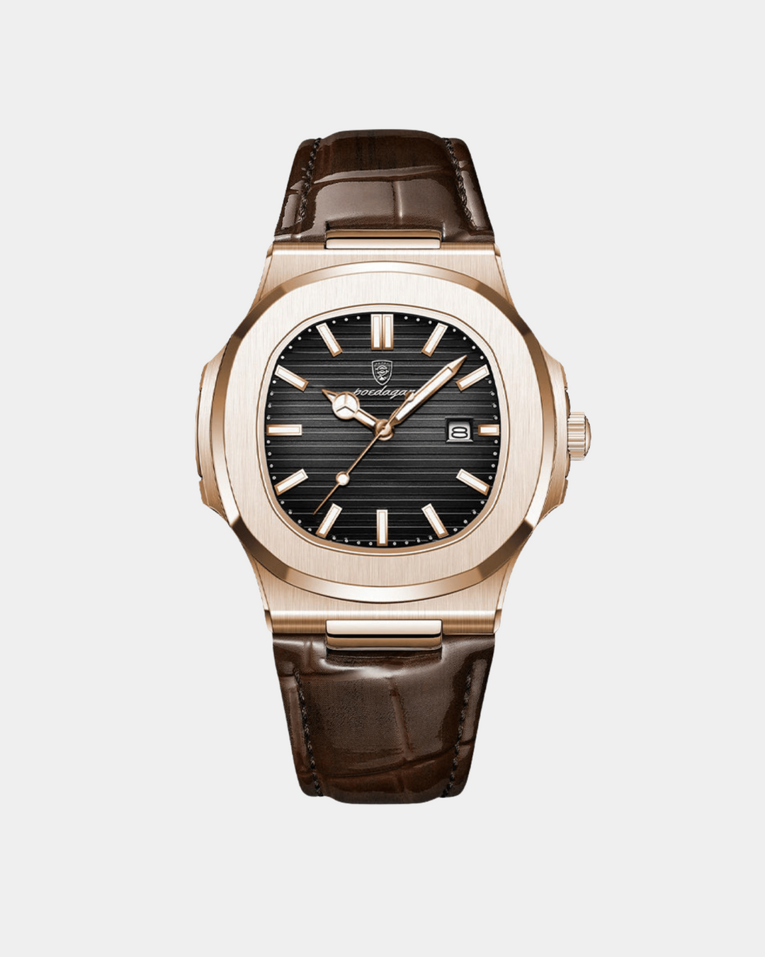 LUXE ELEGANCE LEDER KLEIDERUHR